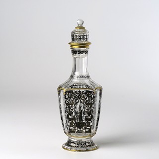 Flakon se zátkou - Lobmeyr