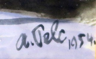 Antonín Pelc (1895 - 1967) - Městské zákoutí