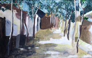 Josef Jíra (1929 - 2005) - Cesta se stromy