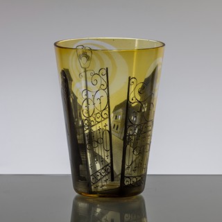 Stanislav Libenský (1921 - 2002) - Váza "Noční Chodec"