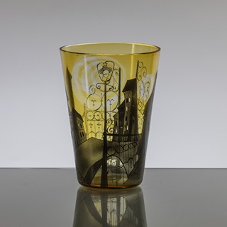 Stanislav Libenský (1921 - 2002) - Váza "Noční Chodec"