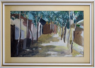 Josef Jíra (1929 - 2005) - Cesta se stromy