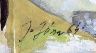 Josef Jíra (1929 - 2005) - Cesta se stromy