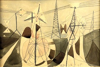 František Hudeček (1909 - 1990) - Elektrické vedení