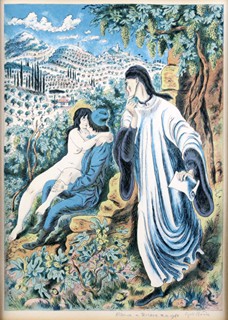 Cyril Bouda (1901 - 1984) - Milenci (Dekameron)