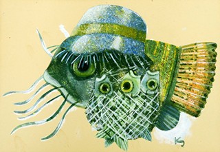 Jan Kudláček (1928 - 2017) - 6 studií dětských ilustrací