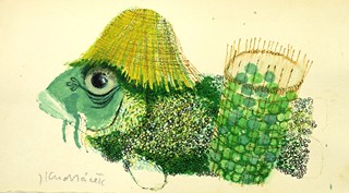 Jan Kudláček (1928 - 2017) - 6 studií dětských ilustrací