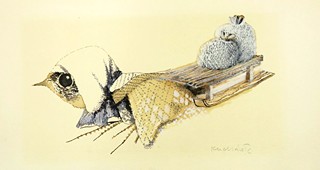 Jan Kudláček (1928 - 2017) - 6 studií dětských ilustrací