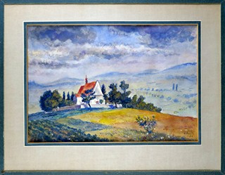Cyril Bouda (1901 - 1984) - Vesnický kostelík 