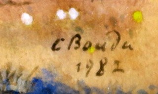 Cyril Bouda (1901 - 1984) - Vesnický kostelík 