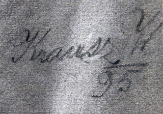 Wilhelm Victor Krausz (1878 -1959) - Secesní portrét dámy