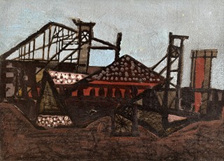 František Gross (1909- 1985) - Těžební věže