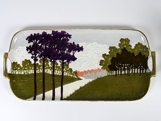 Secesní kávový servis pro 2 osoby