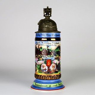 Vojenský "kanonýrský" korbel