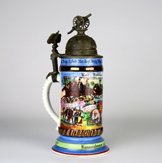 Vojenský "kanonýrský" korbel