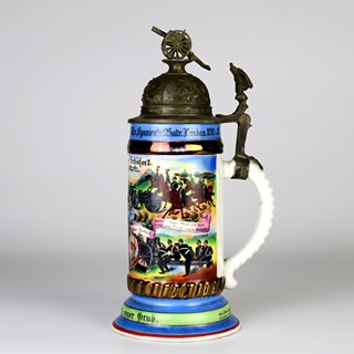 Vojenský "kanonýrský" korbel