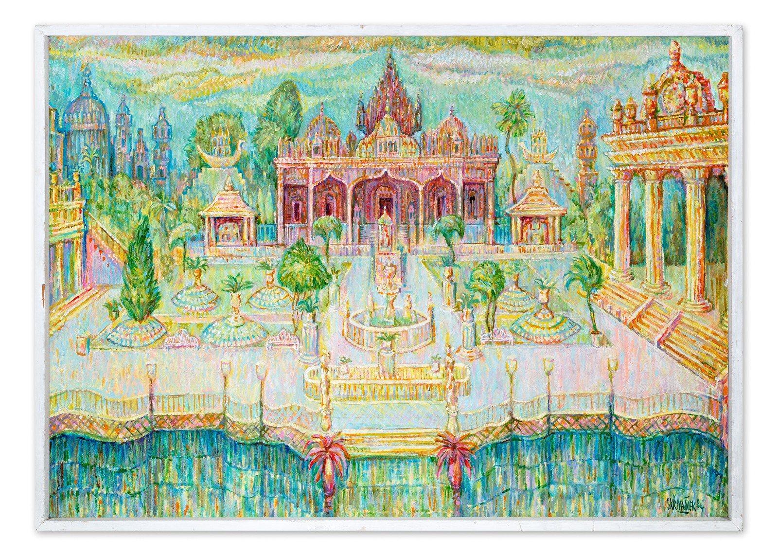 A Jain temple in Calcutta