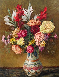Bouquet in a vase