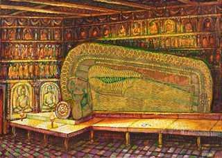 Buddha Temple, Kelaniya, Sri Lanka