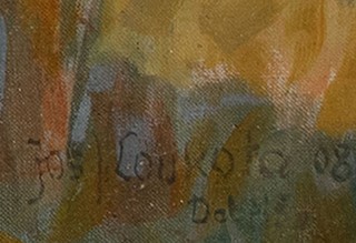 Shepherdess - Motif from Dobříš (large format)