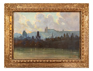 Early evening in Prague