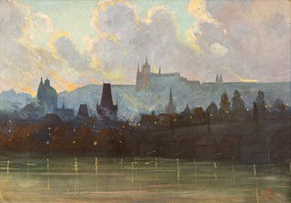 Early evening in Prague