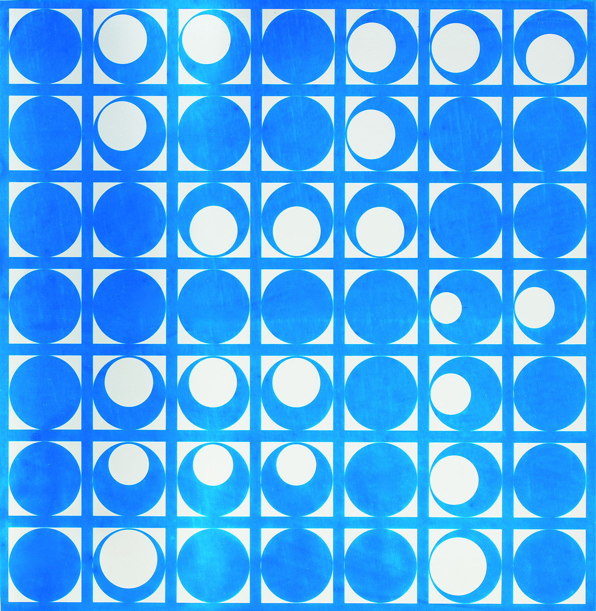 Hugo Demartini (1931 - 2010) - Kruhová struktura, 1971
