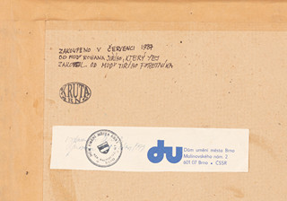 Bohumír Matal (1922 - 1988) - Sedící ženský akt, 1947