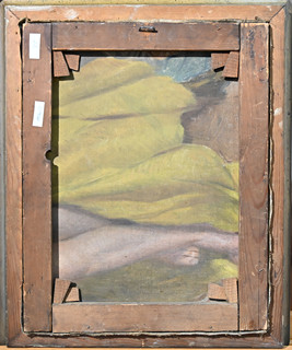 Jakub Obrovský (1882 - 1949) - krajina se čtenářem