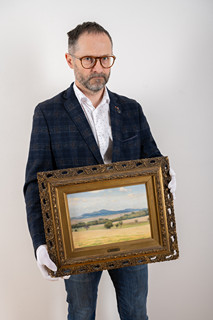 František Kaván (1866 - 1941) - Krajina u Kozákova