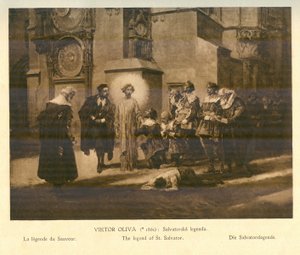 Viktor Oliva (1861 - 1928) - Salvátorská legenda