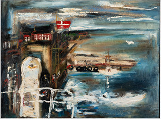 Josef Jíra (1929 - 2005) - Přístav, Gesler, Dánsko