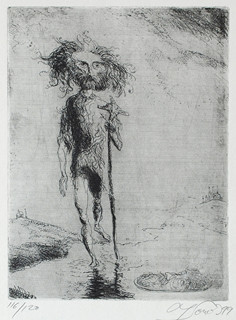 Jan Souček (1941 - 2008) - Svatý Kryštof