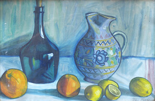 Géza Včelička  (1901 - 1966) - Zátiší s ovocem