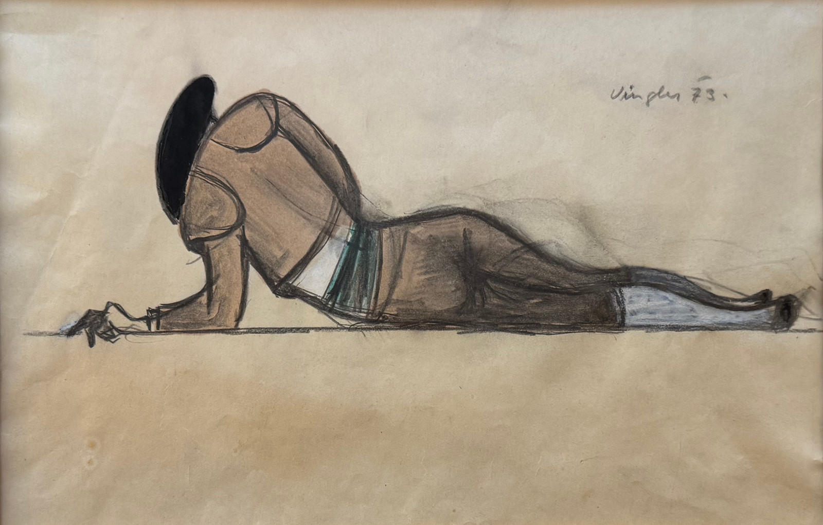 František Vincenc Vingler
(1911 - 1981) - Zraněný toreador