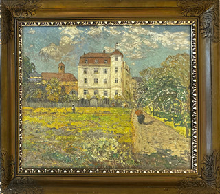 Josef Ullmann (1870 - 1922) - Zámecká zahrada v
Poděbradech