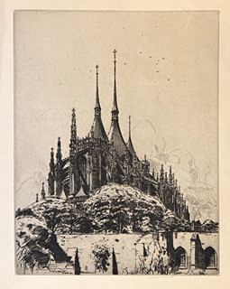 Jan Charles Vondrouš (1884 - 1970) - Chrám Sv. Barbory