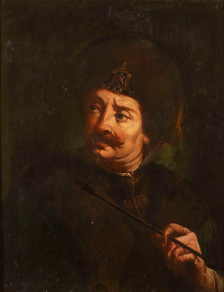 Německý malíř z okruhu Johann Kopezkyho (1667–1740) - Portrét muže