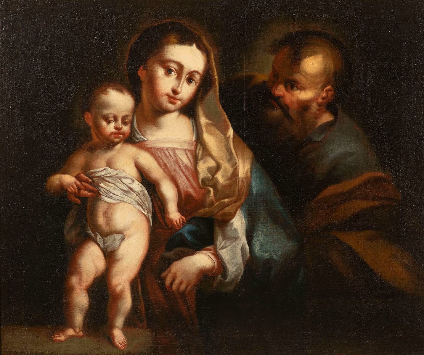 Italský malíř 18. století - Svatá rodina