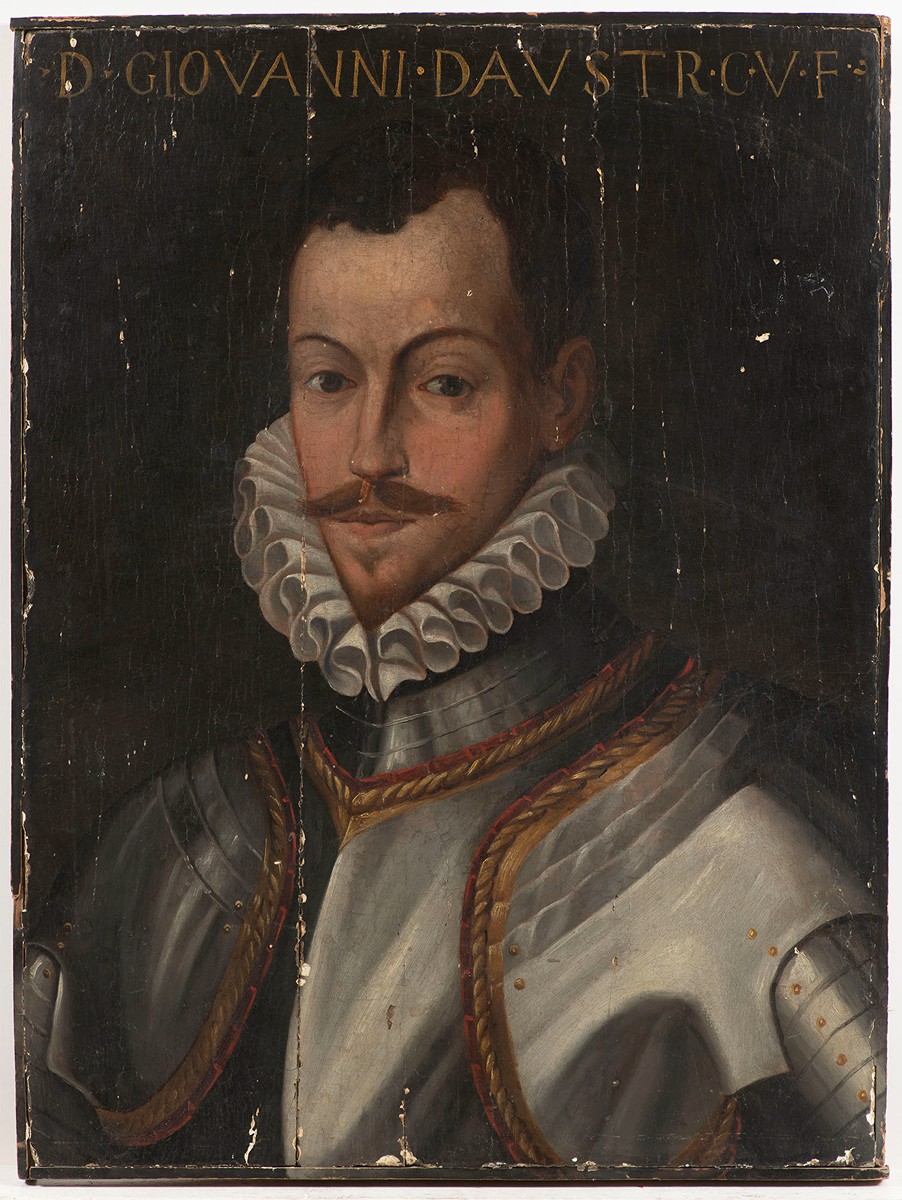 Malíř 16./17. století - Jan Josef z Rakouska v brnění.