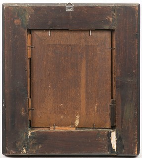 Německý malíř 19. století - Dvě děti hrající si