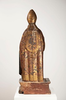 Italský nebo španělský mistr, 17. století - Socha biskupa