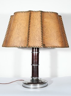 Stolní art deco lampa