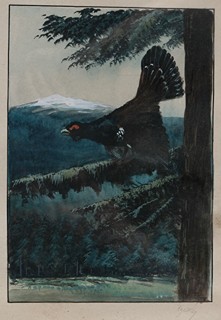 Viktor Jan Rychlík (1875) - Dva akvarely