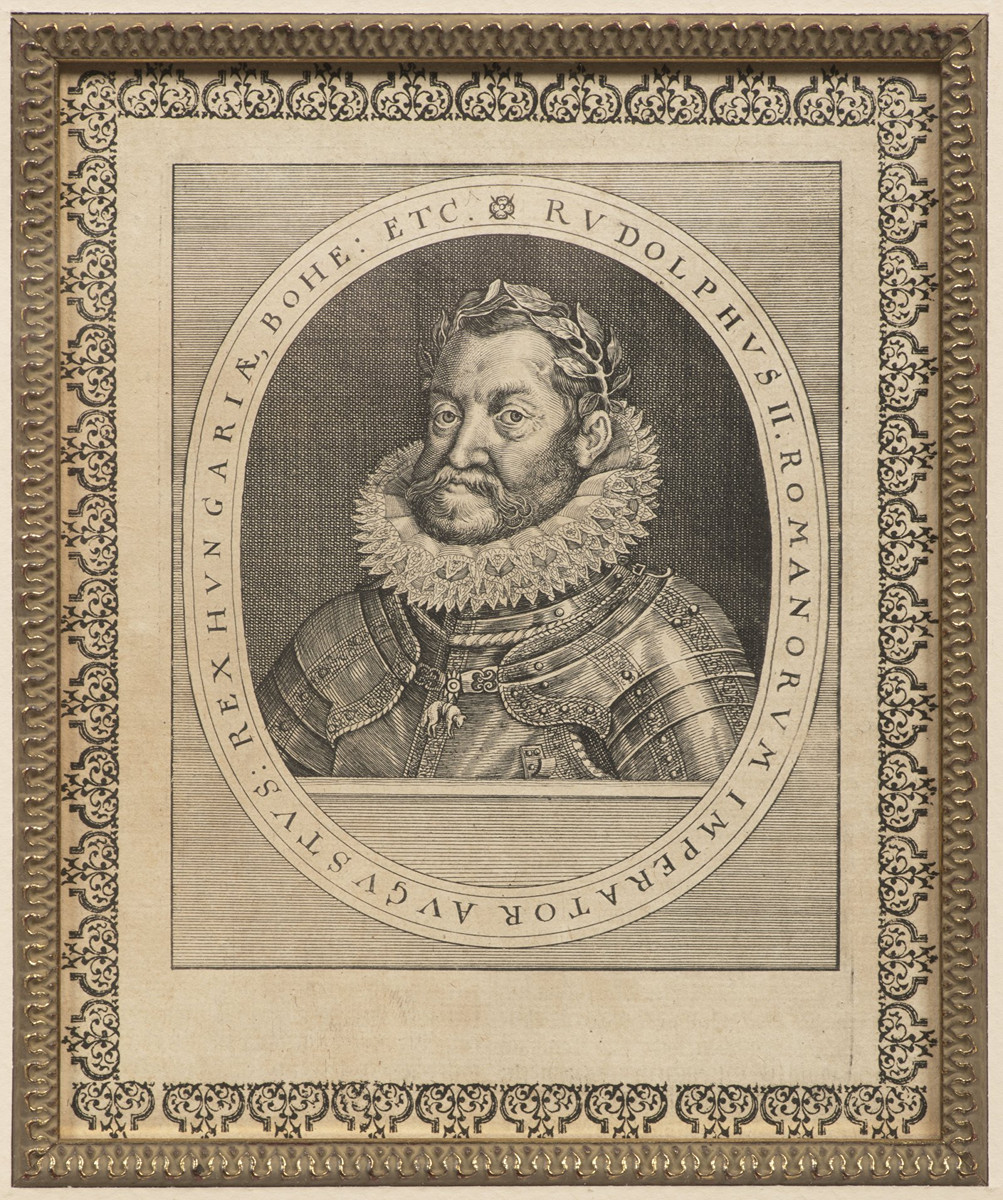 MATTHÄUS MERIAN (1593 - 1650) - PORTRÉT RUDOLFA II.