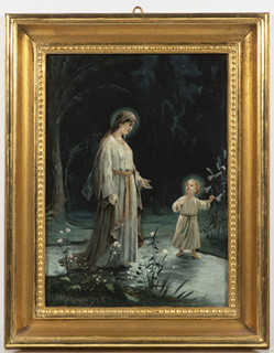 JOSEF MATHAUSER (1846 - 1917) - MARIE S JEŽÍŠKEM