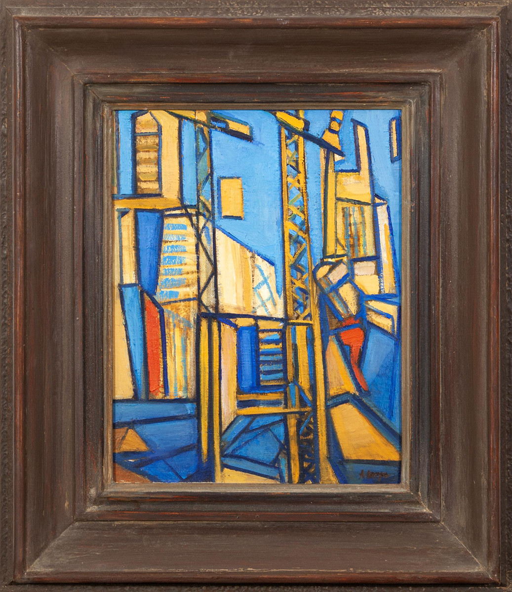 Lange Adolf (1950 - ) - Jeřáb