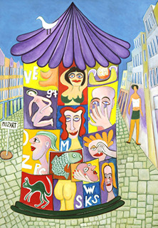 Chaba Karel (1925 - 2009) - Bílý holoubek