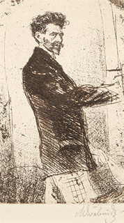 Švabinský Max (1873 - 1962) - Autoportrét