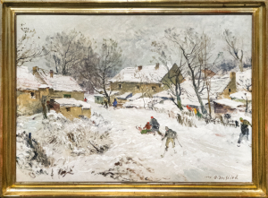 Oldřich Blažíček (1887 - 1953) - Zima na Jenerálce
